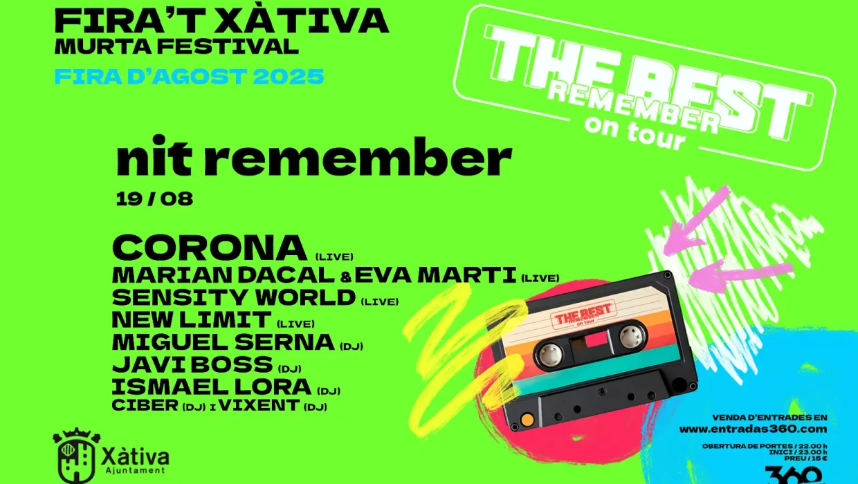 Nit Remember 2025 - Fira Xàtiva